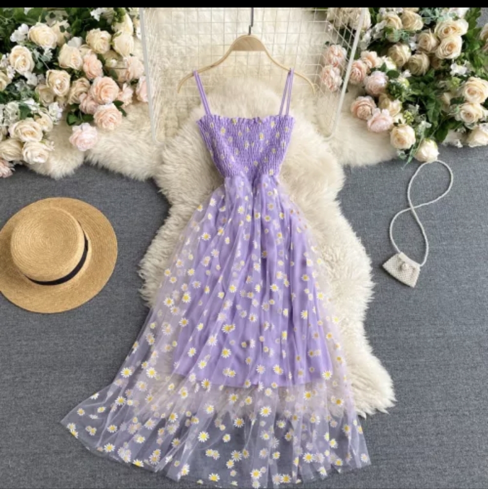 Women's Daisy print dress